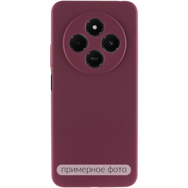 Фото Чохол Silicone Cover Ummi Lakshmi Full Camera (AA) на Xiaomi Redmi A5 (Europe version) (Бордовий / Marsala) на vchehle.ua