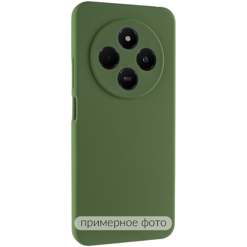 Чохол Silicone Cover Ummi Lakshmi Full Camera (AA) на Xiaomi Redmi A5 (Europe version) (Зелений / Dark green)