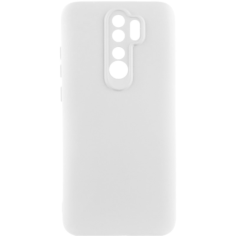 Чехол Silicone Cover Ummi Lakshmi Full Camera (AA) для Xiaomi Redmi Note 8 Pro (Белый / White)
