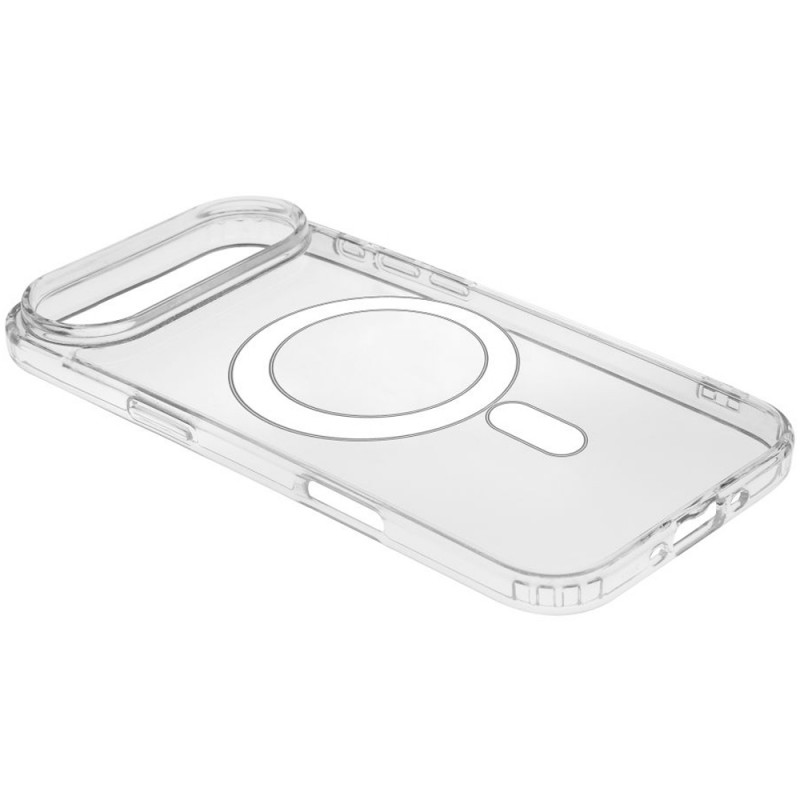Купить TPU чехол Clear Case with Magnetic safe для Apple iPhone 17 Air (6.6") (Clear) на vchehle.ua