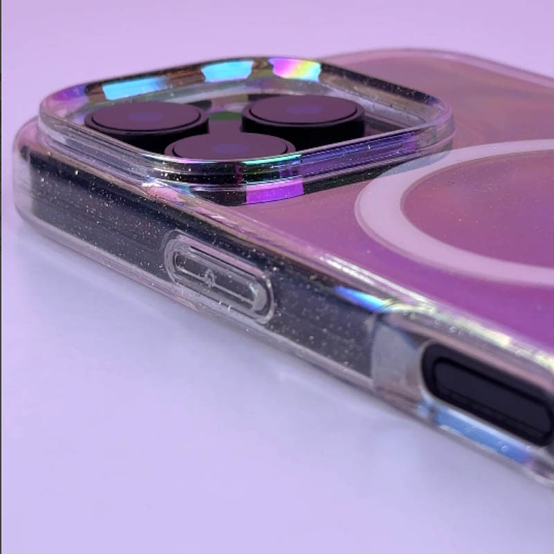 Заказать Чехол TPU Galaxy Sparkle (MagFit) для Apple iPhone 16 Pro Max (6.9") (Chroma+Glitter) на vchehle.ua