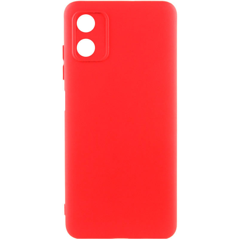 Чохол TPU GETMAN Liquid Silk Full Camera на Motorola Moto G04 / E14 (Червоний / Red)