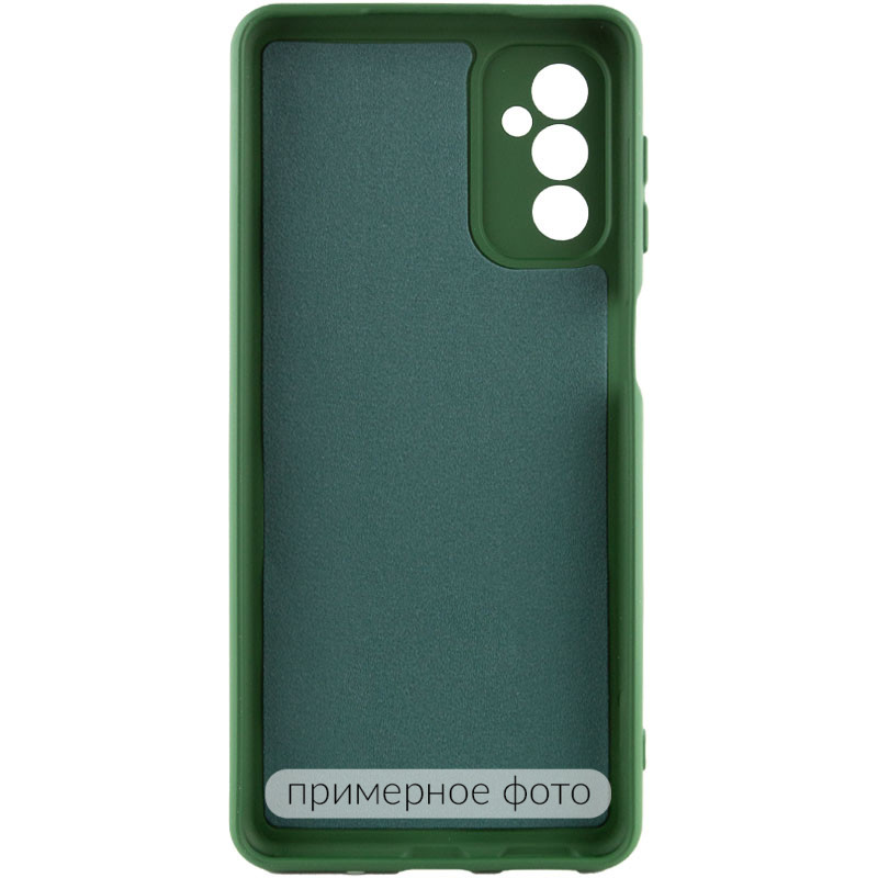 Фото Чехол TPU GETMAN Liquid Silk Full Camera для Motorola Edge 60 / 60 Fusion (Зеленый / Dark green) на vchehle.ua