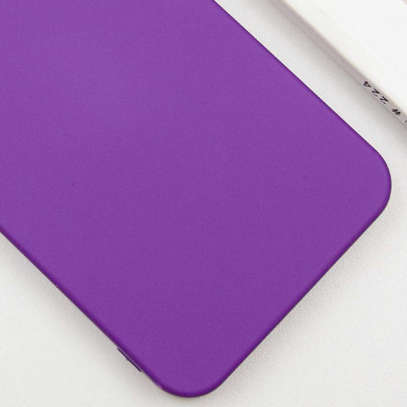 Фото Чехол TPU GETMAN Liquid Silk Full Camera для Samsung Galaxy S23 (Фиолетовый / Purple) на vchehle.ua