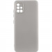 Чохол TPU GETMAN Liquid Silk Full Camera на Samsung Galaxy A51 (Сірий / Lavender)