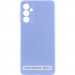 Чехол TPU GETMAN Liquid Silk Full Camera для Samsung Galaxy A12 (Сиреневый / Light purple)