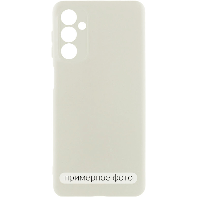 Чехол TPU GETMAN Liquid Silk Full Camera для Xiaomi Redmi 15 (Europe version) (Белый / White)