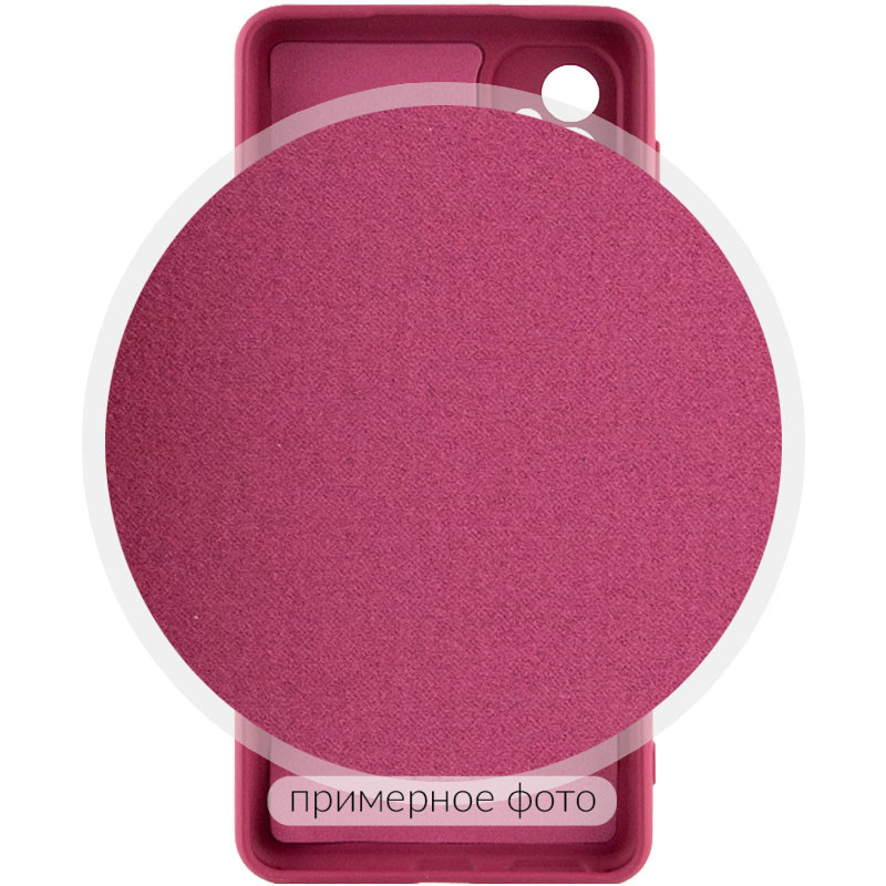 Фото Чехол TPU GETMAN Liquid Silk Full Camera для Xiaomi Redmi 15 (Europe version) (Бордовый / Marsala) в магазине vchehle.ua