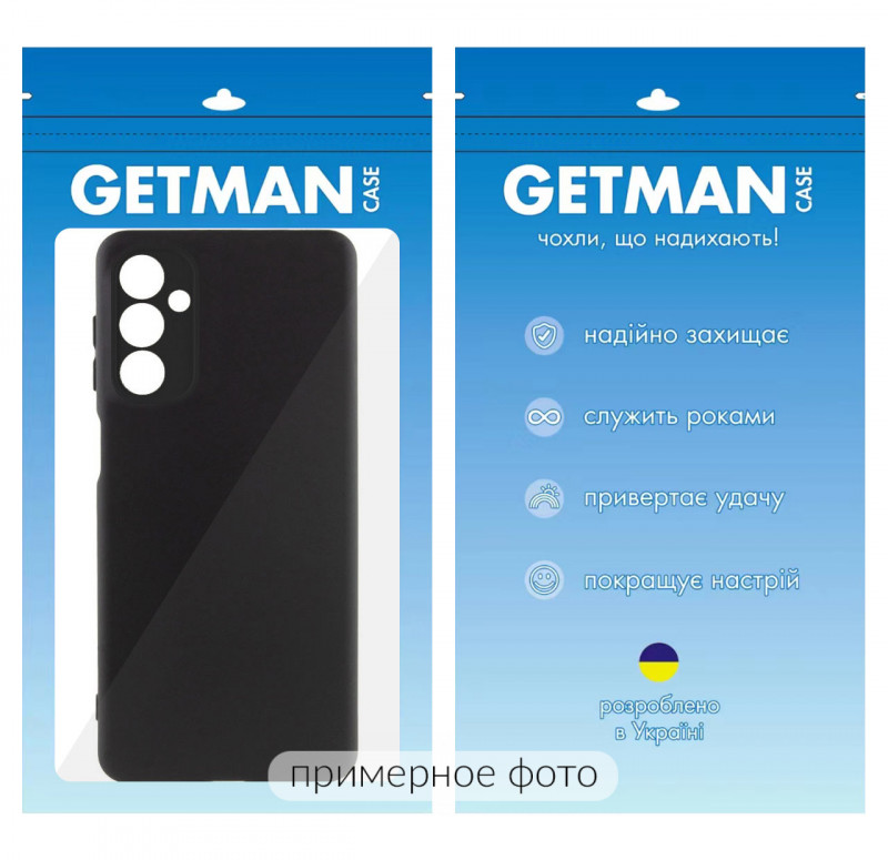 Купить Чехол TPU GETMAN Liquid Silk Full Camera для Xiaomi Redmi 15 (Europe version) (Черный / Black) на vchehle.ua