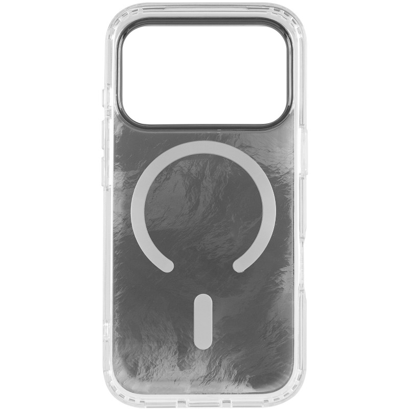 Фото Чехол TPU Shiny Mountain Magnetic Fit для Apple iPhone 17 Pro (6.3") (Black) в магазине vchehle.ua