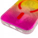 Купить Чехол TPU Shiny Mountain (MagFit) для Apple iPhone 17 Pro (6.3") (Yellow / Pink) на vchehle.ua