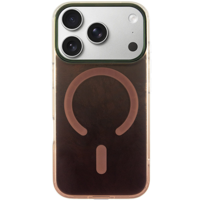 Фото Чохол TPU Shiny Mountain (MagFit) на Apple iPhone 17 Pro Max (6.9") (Chocolate) на vchehle.ua