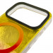 Чохол TPU Shiny Mountain (MagFit) на Apple iPhone 17 Pro Max (6.9") (Yellow / Pink) в магазині vchehle.ua