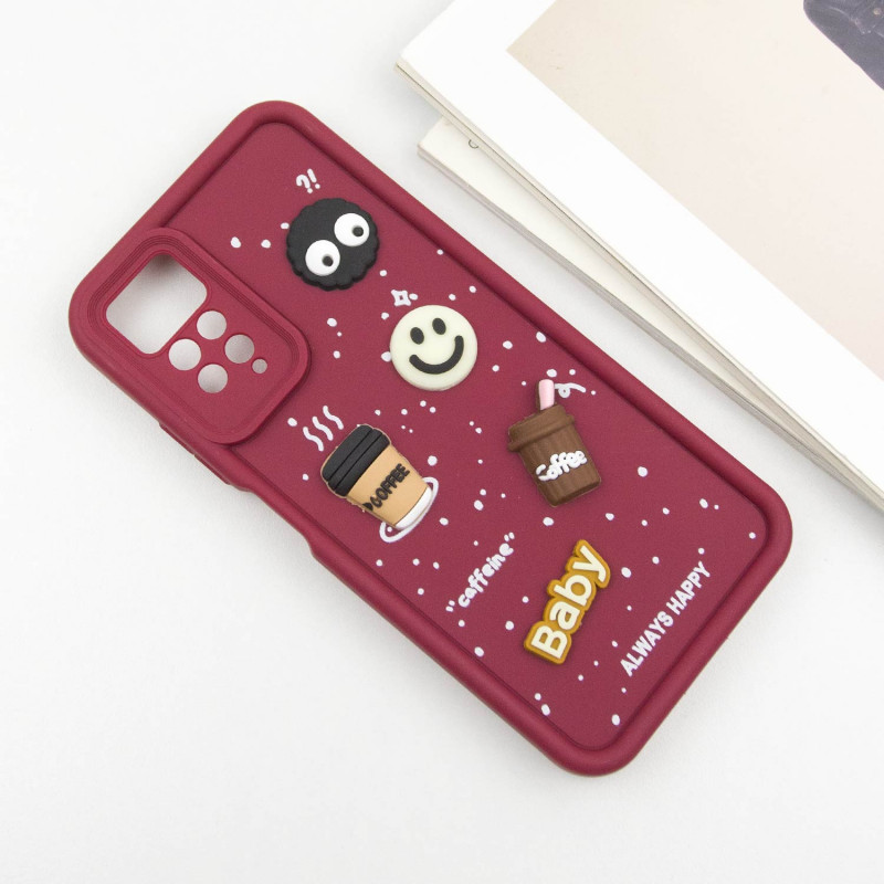 Фото Чохол TPU Toys Case на Xiaomi Redmi Note 11 Pro 4G/5G / 12 Pro 4G (Red / Always Happy) в маназині vchehle.ua