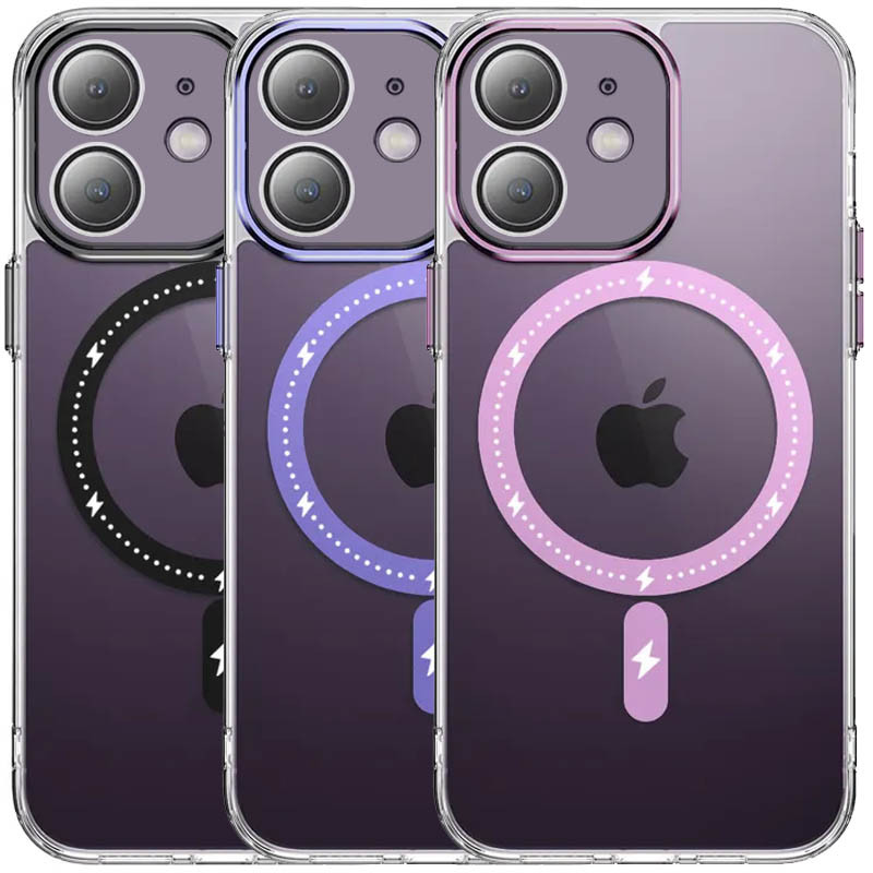 Чехол TPU+PC Colorful with Magnetic Safe для Apple iPhone 12 (6.1")