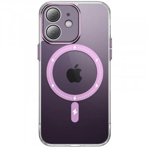 Чехол TPU+PC Colorful with Magnetic Safe для Apple iPhone 12 (6.1")