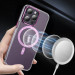 Чехол TPU+PC Colorful with Magnetic Safe для Apple iPhone 12 Pro (6.1") (Pink) в магазине vchehle.ua
