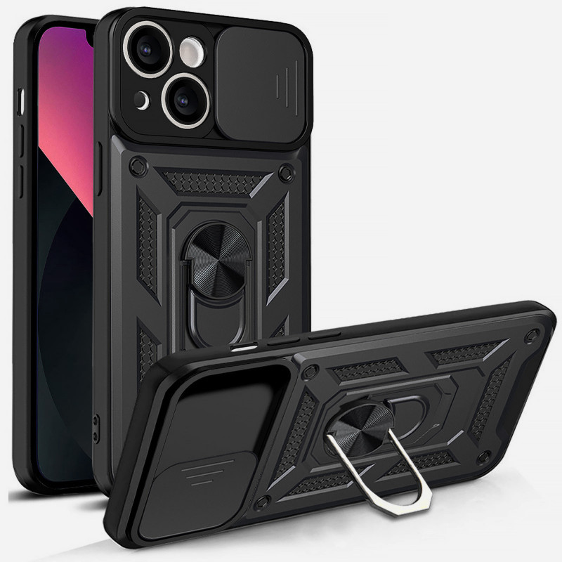 Ударопрочный чехол Ummi Camshield Serge Ring для Apple iPhone 14 (6.1")