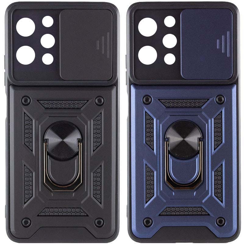 Ударопрочный чехол Ummi Camshield Serge Ring для Xiaomi Redmi 12 / Poco M6 Pro 5G