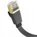 Фото Дата кабель Hoco US07 Level Pro copper gigabit ethernet (1m) (Black) на vchehle.ua
