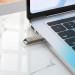 Флеш-накопитель Hoco UD13 USB3.2 - 256GB (Gray) в магазине vchehle.ua