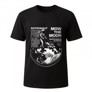 Футболка чорна Astronaut Space