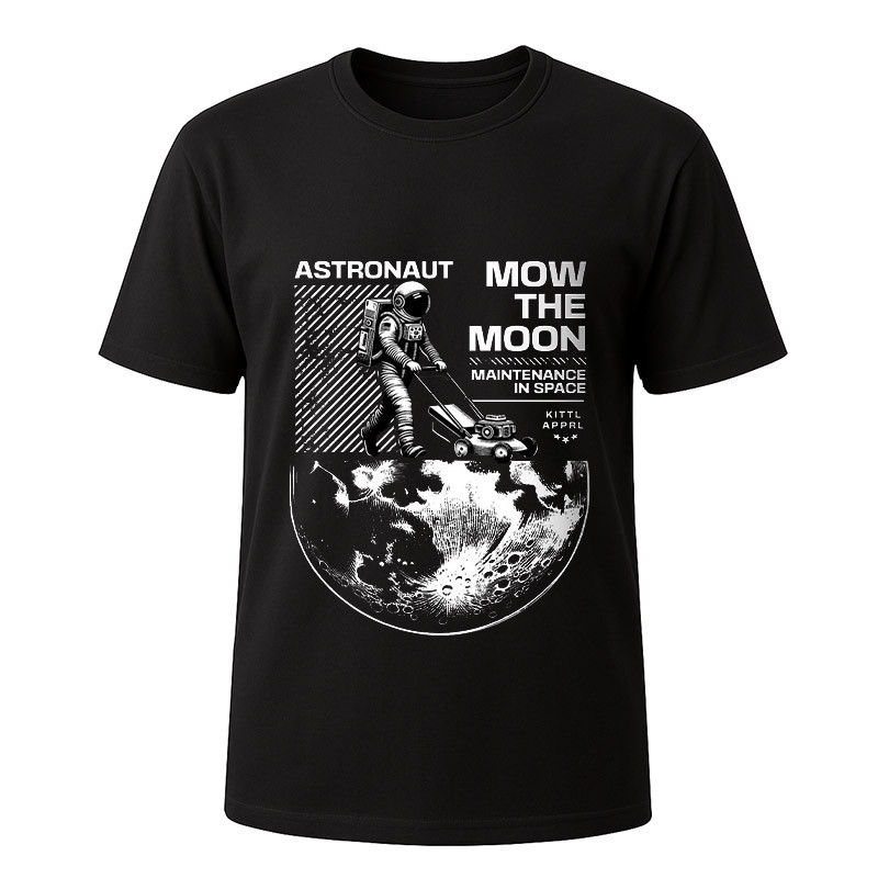 Футболка чорна Astronaut Space (L)