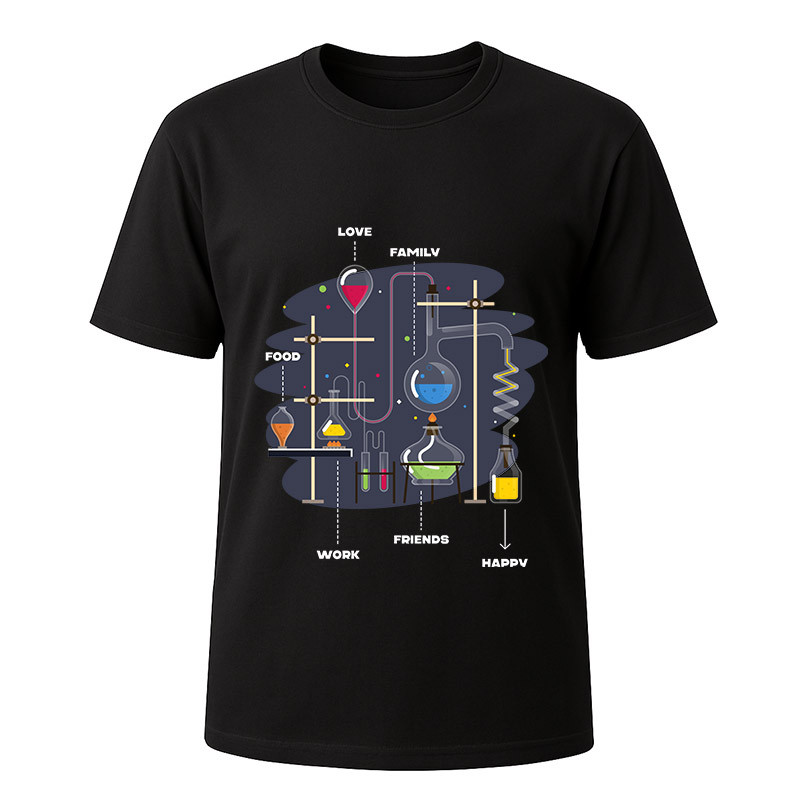 Футболка черная Chemistry (S)