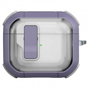 Футляр противоударный Locking Button для наушников Airpods 4