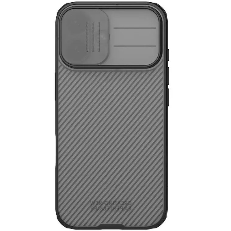 Фото Карбонова накладка Nillkin CamShield Pro на Apple iPhone 17 (6.3") (Transparent black) в маназині vchehle.ua