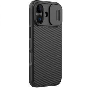 Карбоновая накладка Nillkin CamShield Pro Magnetic для Apple iPhone 17 (6.3")
