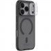 Карбонова накладка Nillkin CamShield Pro Magnetic на Apple iPhone 17 Pro (6.3") (Transparent black)