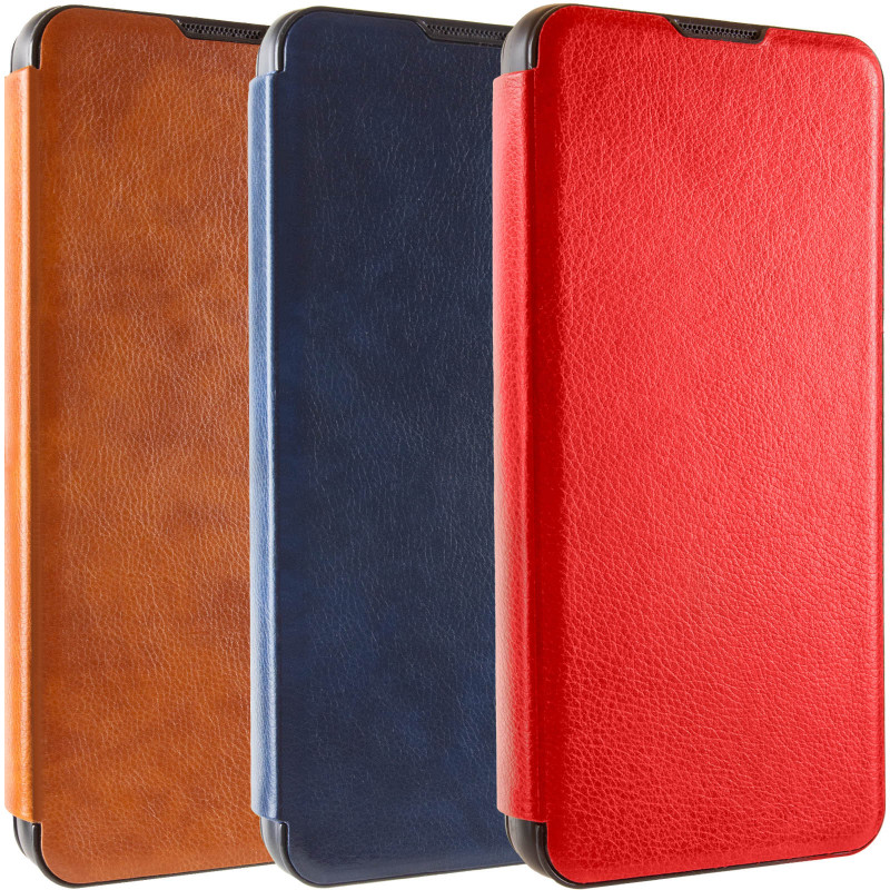 Кожаный чехол-книжка Belora для Xiaomi Redmi 14C / Poco C75
