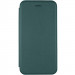 Кожаный чехол-книжка Classy для Apple iPhone 13 / 14 (6.1") (Зеленый)