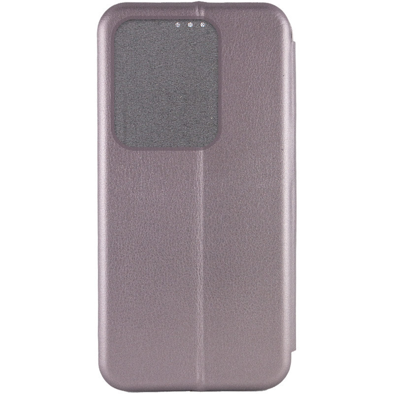 Шкіряний чохол-книжка Classy на Infinix Hot 40i / Spark Go 2024 / Spark 20 (Сірий) в магазині vchehle.ua