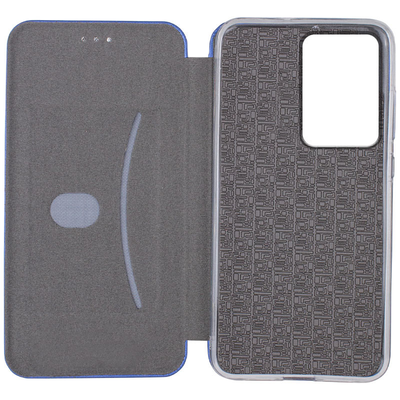 Фото Кожаный чехол-книжка Classy для Motorola Moto G85 (Синий) в магазине vchehle.ua