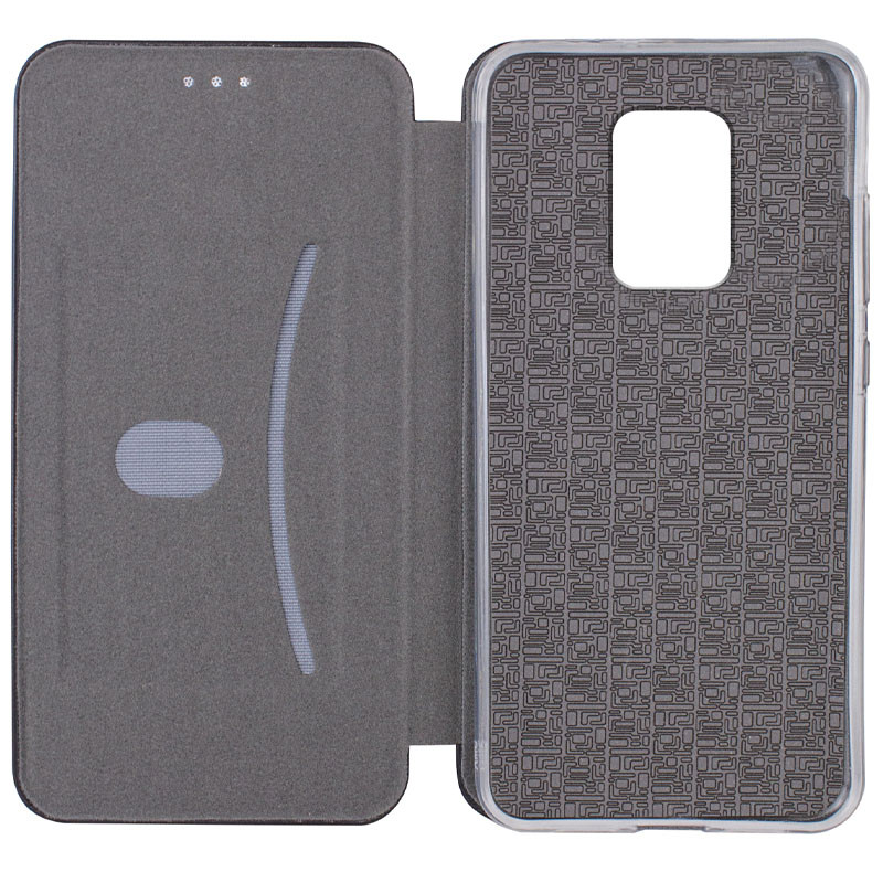 Фото Кожаный чехол-книжка Classy для Xiaomi Redmi Note 9s / Note 9 Pro / Note 9 Pro Max (Темно-синий) в магазине vchehle.ua
