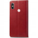 Фото Кожаный чехол-книжка GETMAN Gallant (PU) для Xiaomi Redmi Note 5 Pro / Note 5 (AI Dual Camera) (Красный) в магазине vchehle.ua