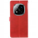 Фото Кожаный чехол-книжка GETMAN Gallant (PU) для Xiaomi Redmi Note 14 Pro 5G / 14 Pro+ (Красный) на vchehle.ua
