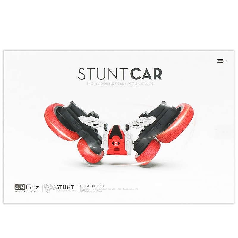 Машинка на радіокеруванні SHT DW02A Trick and Flip RC Car 2.4G (Red) в магазині vchehle.ua
