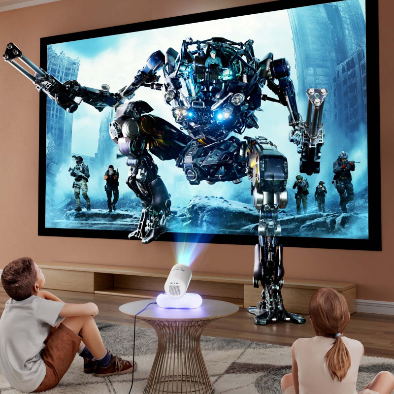 Фото Проектор 4k Android K8 (White) на vchehle.ua