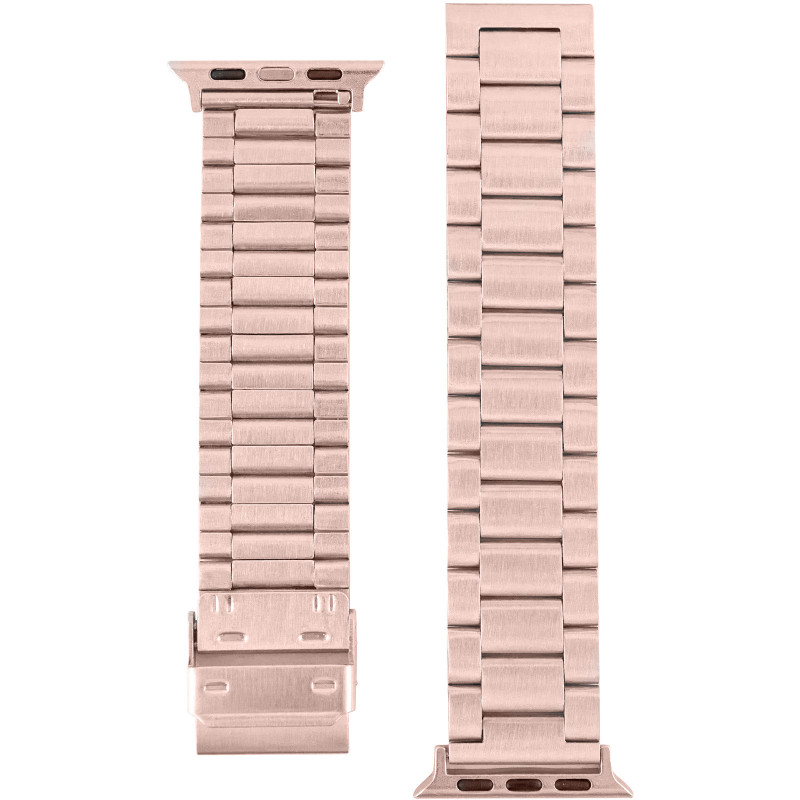 Купити Ремінець Steel Elegance для Apple Watch 38/40/41/42mm(ser.10) (Rose Gold) на vchehle.ua