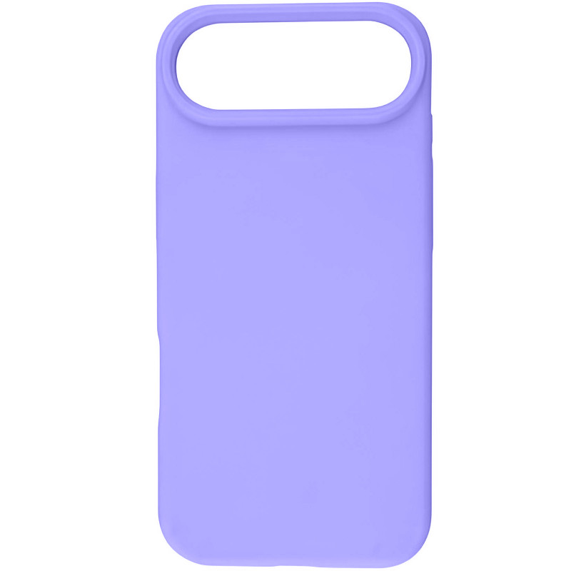 Силиконовый чехол Fibra Full with Magnetic Safe для Apple iPhone 17 Air (6.5") (Light Purple)