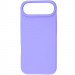 Силиконовый чехол Fibra Full with Magnetic Safe для Apple iPhone 17 Air (6.5") (Light Purple)