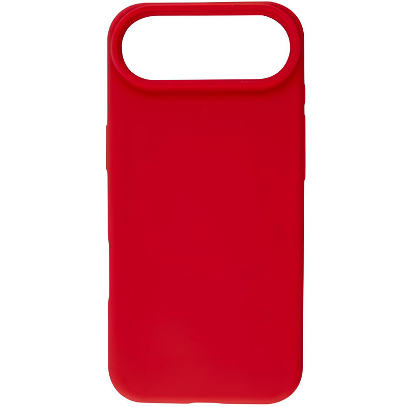 Силиконовый чехол Fibra Full with Magnetic Safe для Apple iPhone 17 Air (6.5") (Red)