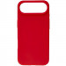 Силиконовый чехол Fibra Full with Magnetic Safe для Apple iPhone 17 Air (6.5") (Red)