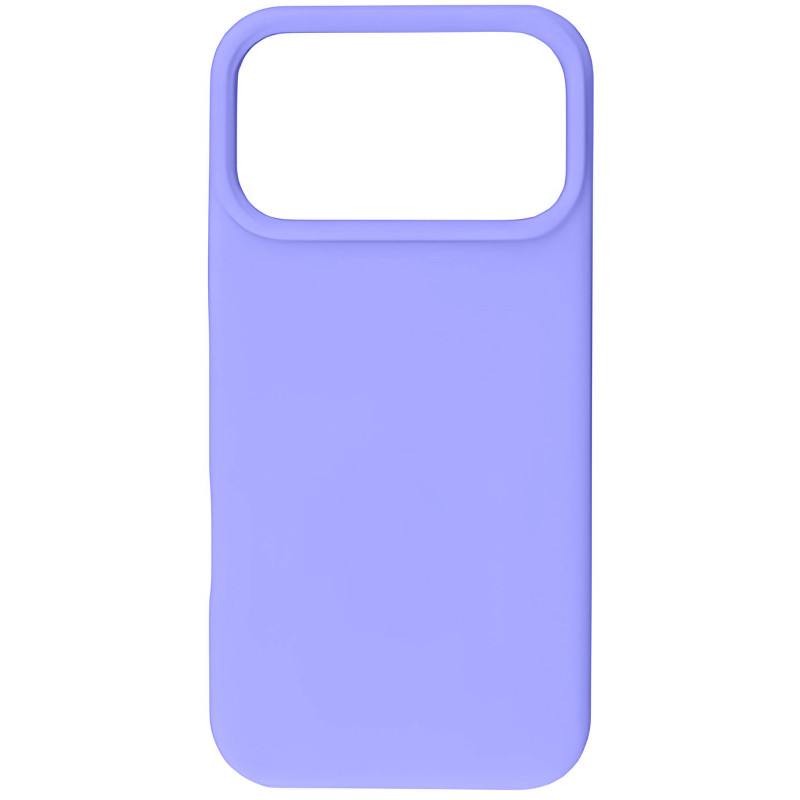 Силіконовий чохол Fibra Full with Magnetic Safe Apple iPhone 17 Pro (6.3") (Light Purple)