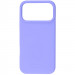 Силіконовий чохол Fibra Full with Magnetic Safe Apple iPhone 17 Pro (6.3") (Light Purple)