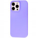 Силіконовий чохол Fibra Full with Magnetic Safe Apple iPhone 16 Pro Max (6.9") (Light Purple)