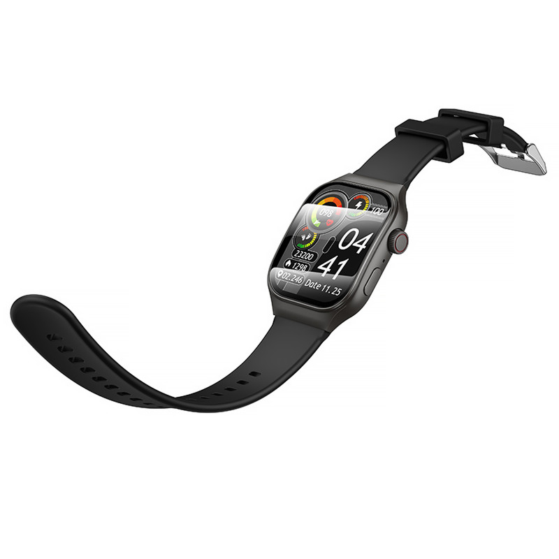 Фото Смарт-годинник Hoco Smart Watch Y33 Smart sports watch (call version) (Black) на vchehle.ua